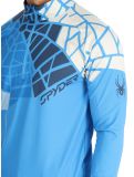 Miniatuur Spyder, Legacy 1/2 Zip skipully heren Aether Blue blauw 