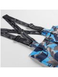 Miniatuur Spyder, Propulsion skibroek kinderen Camouflage Aether Blue blauw 