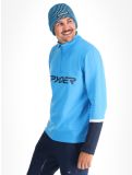 Miniatuur Spyder, Speed Fleece 1/2 Zip skipully heren Aether Blue blauw 