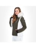 Miniatuur Sun Valley, Kelp ski-jas dames khaki Groen