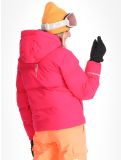 Miniatuur Superdry, Hooded Ski Boxy Puffer ski-jas dames Hyper Fire Pink roze 