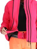 Miniatuur Superdry, Hooded Ski Boxy Puffer ski-jas dames Hyper Fire Pink roze 