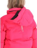 Miniatuur Superdry, Hooded Ski Boxy Puffer ski-jas dames Hyper Fire Pink roze 