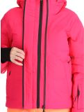 Miniatuur Superdry, Hooded Ski Boxy Puffer ski-jas dames Hyper Fire Pink roze 