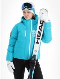 Miniatuur Superdry, Ski Boxy Puffer ski-jas dames Bali Blue blauw 