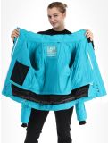 Miniatuur Superdry, Ski Boxy Puffer ski-jas dames Bali Blue blauw 