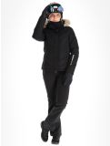 Miniatuur Superdry, Ski Luxe Puffer ski-jas dames Black zwart 