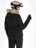 Miniatuur Superdry, Ski Luxe Puffer ski-jas dames Black zwart 