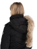 Miniatuur Superdry, Ski Luxe Puffer ski-jas dames Black zwart 