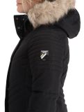 Miniatuur Superdry, Ski Luxe Puffer ski-jas dames Black zwart 