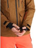 Miniatuur Superdry, Ski Peak Rescue ski-jas heren Tobacco Brown Marl bruin 