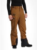 Miniatuur Superdry, Ski Peak Rescue skibroek heren Tobacco Brown Marl bruin 