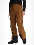 Miniatuur Superdry, Ski Peak Rescue skibroek heren Tobacco Brown Marl bruin 