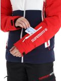 Miniatuur Superdry, Ski Radar Pro Puffer ski-jas heren Rich Navy blauw 