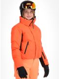 Miniatuur Superdry, Ski Slalom Puffer ski-jas dames Volcanic Coral roze 