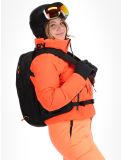 Miniatuur Superdry, Ski Slalom Puffer ski-jas dames Volcanic Coral roze 