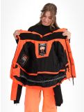 Miniatuur Superdry, Ski Slalom Puffer ski-jas dames Volcanic Coral roze 