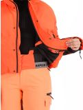 Miniatuur Superdry, Ski Slalom Puffer ski-jas dames Volcanic Coral roze 