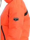 Miniatuur Superdry, Ski Slalom Puffer ski-jas dames Volcanic Coral roze 