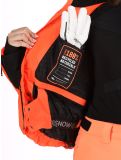 Miniatuur Superdry, Ski Slalom Puffer ski-jas dames Volcanic Coral roze 