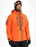 Miniatuur Superdry, Ski Ultimate Rescue ski-jas heren Flame Orange oranje 