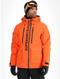 Miniatuur Superdry, Ski Ultimate Rescue ski-jas heren Flame Orange oranje 