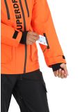 Miniatuur Superdry, Ski Ultimate Rescue ski-jas heren Flame Orange oranje 