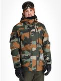 Miniatuur Superdry, Ski Ultimate Rescue ski-jas heren Troops Camo Green groen, multicolor 