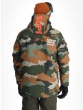 Miniatuur Superdry, Ski Ultimate Rescue ski-jas heren Troops Camo Green groen, multicolor 