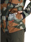 Miniatuur Superdry, Ski Ultimate Rescue ski-jas heren Troops Camo Green groen, multicolor 