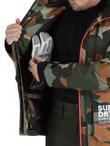 Miniatuur Superdry, Ski Ultimate Rescue ski-jas heren Troops Camo Green groen, multicolor 