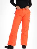 Miniatuur Superdry, Ski Ultimate Rescue skibroek dames Hyper Fire Coral oranje 