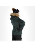 Miniatuur Superdry, Snow Luxe Puffer ski-jas dames eagle groen 