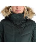 Miniatuur Superdry, Snow Luxe Puffer ski-jas dames eagle groen 