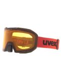 Miniatuur Uvex, Evidnt Attract Cv Dl/fm skibril unisex Black Matt zwart 