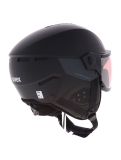 Miniatuur Uvex, Instinct Visor Pro V skihelm met vizier unisex Black Matt / Silver zwart 