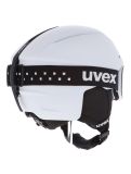 Miniatuur Uvex, Viti Set + Speedy Pro skihelm kinderen White Matt wit 