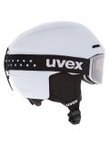 Miniatuur Uvex, Viti Set + Speedy Pro skihelm kinderen White Matt wit 