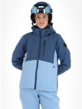 Miniatuur Whistler, Drizzle ski-jas dames Allure blauw 