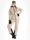 Miniatuur Whistler, Jada ski-jas dames Simply Taupe grijs 