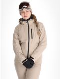 Miniatuur Whistler, Jada ski-jas dames Simply Taupe grijs 