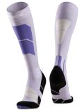 Miniatuur X-Socks, Ski Perform Merino Otc compressiesokken dames Muted Lavender / Light Sand paars 