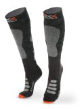 Miniatuur X-socks, Ski Silk Merino 4.0 skisokken unisex Anthracite / Grey grijs 