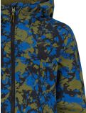 Miniatuur Ziener, Aluck Junior ski-jas kinderen Natural Camo blauw, groen 