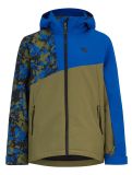 Miniatuur Ziener, Anzo Junior ski-jas kinderen Deep Olive blauw, groen 