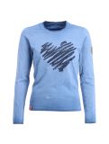 Miniatuur Almgwand, Heimalm, t-shirt, dames, blauw