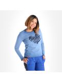 Miniatuur Almgwand, Heimalm, t-shirt, dames, blauw