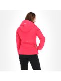 Miniatuur CMP, Softshell jacket zip hood, softshell ski-jas, dames, rhodamine roze