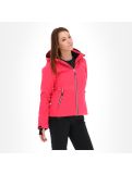 Miniatuur CMP, Softshell jacket zip hood, softshell ski-jas, dames, rhodamine roze