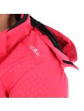 Miniatuur CMP, Softshell jacket zip hood, softshell ski-jas, dames, rhodamine roze